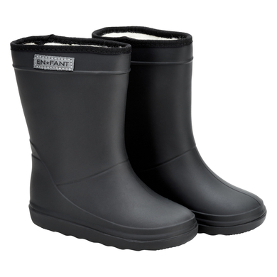 EN FANT Bottes enfant isothermes noir