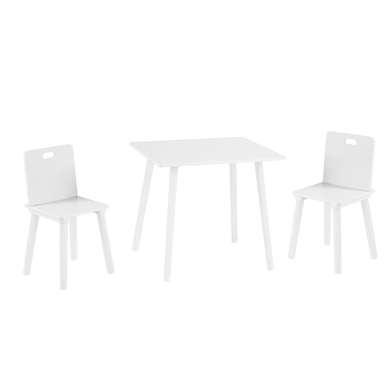 roba Ensemble table chaises enfant bois 3 pièces