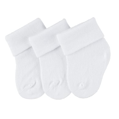 Image of Sterntaler first socks 3-pack white