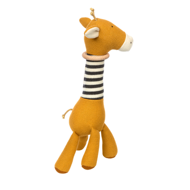 sigikid ® girafe de préhension tricotée jaune