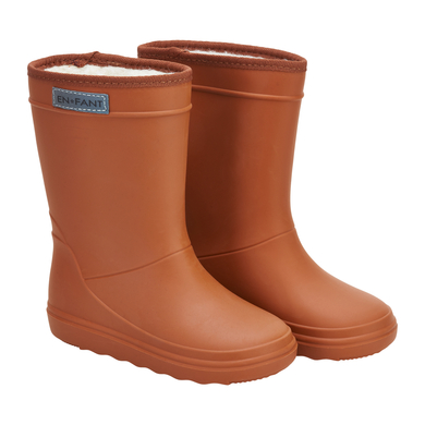 EN FANT Thermo Boots Leather Brun