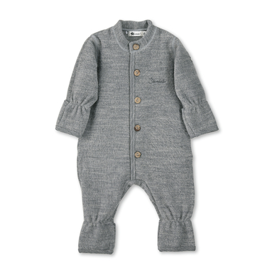 Sterntaler Overall silver melange