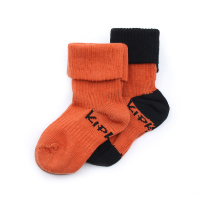 KipKep Chaussettes enfant Stay-On Rusty Spice lot de 2