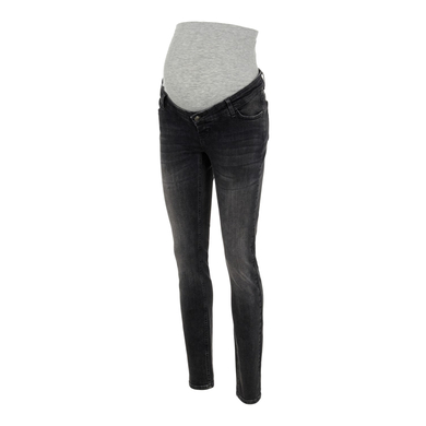 mamalicious Jeans de maternité MLCALIFORNIEN denim gris foncé