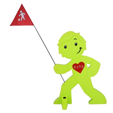 Image of BEACHTREKKER Street buddy Figura di avvertimento per una maggiore sicurezza dei bambini - verde