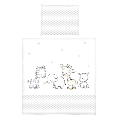 SONNE Parure de lit enfant Sweet little One 80x80 cm