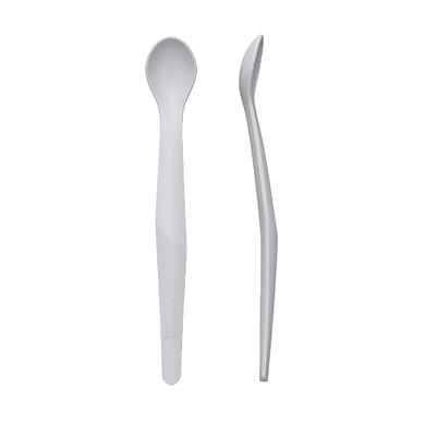 everyday® baby Silikonlöffel, 2 Stk. in quiet grey