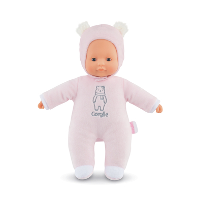 Levně Corolle ® Mon Doudou baby doll Sweet heart růžový medvídek