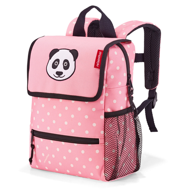 Image of reisenthel® Zaino asilo backpack kids panda dots, rosa