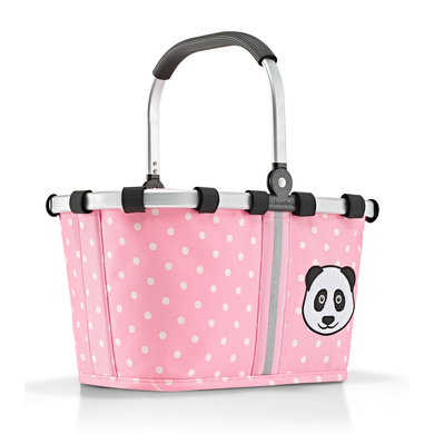 Image of reisenthel ® carry borsa XS bambini panda, puntini rosa