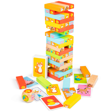 New Classic Toys Wobble / staplande torn lekset