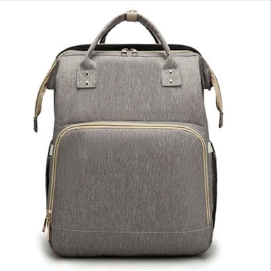 Stella Bag Sac à langer dos transformable lit Basic gris