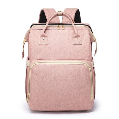 Stella Bag Sac à langer dos transformable lit Basic rose