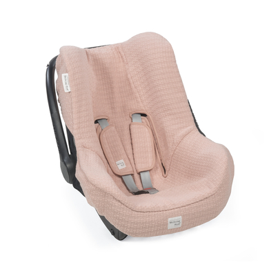 Bilde av Walking Mum Car Seat Cover I Love Vichy Pink