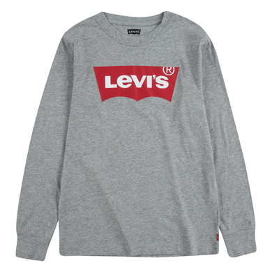 Levi's Lvb L/S Batwing Tee, Maglia A Maniche Lunghe Bambini E Ragazzi, Grigio (Grey Heather), 6 Anni-image