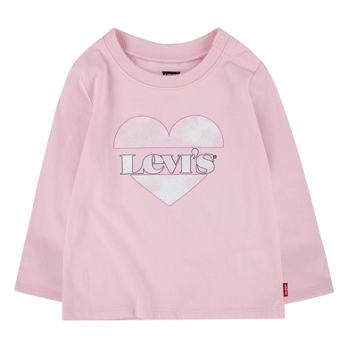 Levi's® Kids långärmad skjorta rosa