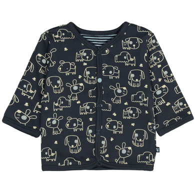 STACCATO Veste réversible marine à motifs