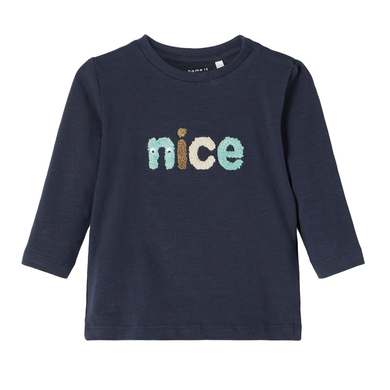 name it Chemise à manches longues Nbmlennart Dark Sapphire