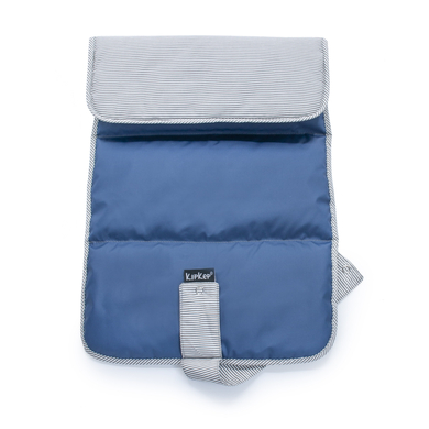 KipKep Matelas à langer Napper Denim Blue 63x35 cm