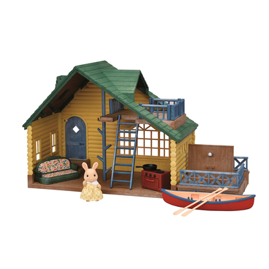 Sylvanian Families® Figurine cabane au toit vert coffret cadeau 5610