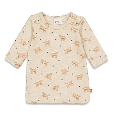 Feetje Sweat Dress Wild At Heart Off white Melange