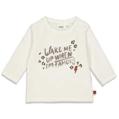 Feetje Chemise à manches longues Famous Wild Thing Off white