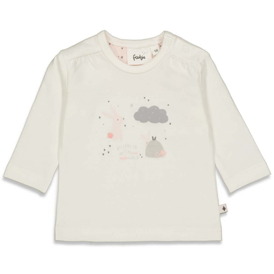 Feetje Chemise à manches longues Welcome Cutest Thing Ever Off white