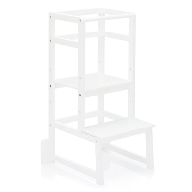 fillikid Torre de aprendizaje infantil madera blanca