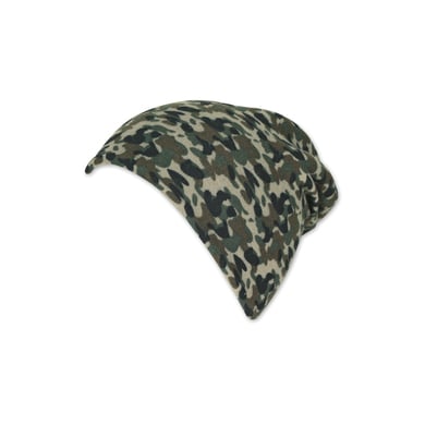 Image of Sterntaler Reversible Slouch Beanie verde scuro
