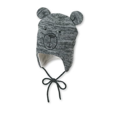 Sterntaler bonnet tricoté anthracite