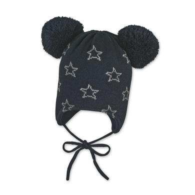 Sterntaler Bonnet tricoté marine