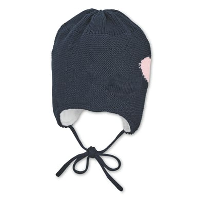 Sterntaler Bonnet tricoté marine