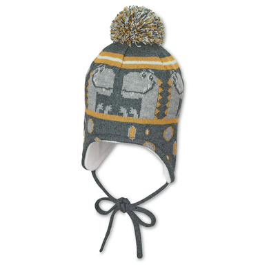 Sterntaler bonnet tricoté anthracite