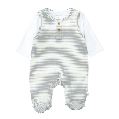 STACCATO Grenouillère et t-shirt enfant rayures offwhite