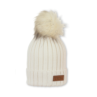 Sterntaler bonnet tricoté écru