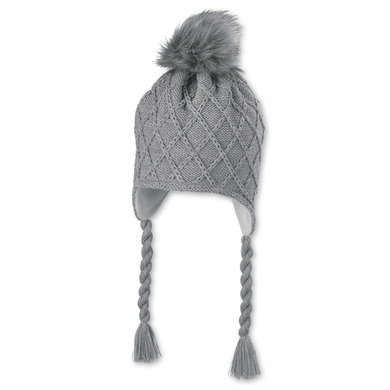 Sterntaler bonnet tricoté argenté mélangé