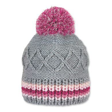 Sterntaler bonnet tricoté argenté mélangé