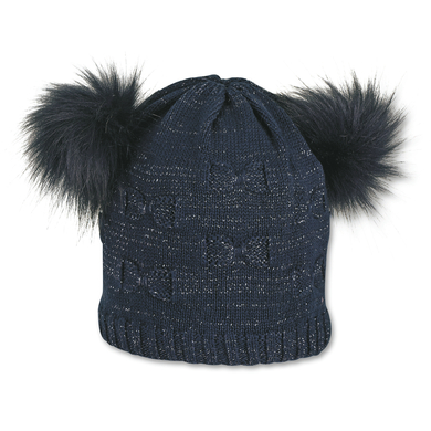 Sterntaler Bonnet tricoté marine