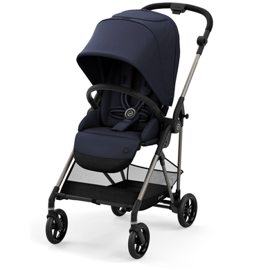 cybex GOLD Poussette compacte Melio Taupe Black Navy Blue