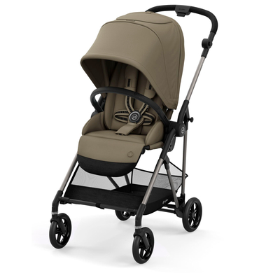 cybex GOLD Poussette compacte Melio Taupe Black Classic Beige