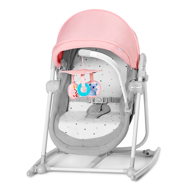 Kinderkraft Transat balancelle bébé 5en1 Unimo Up Pink