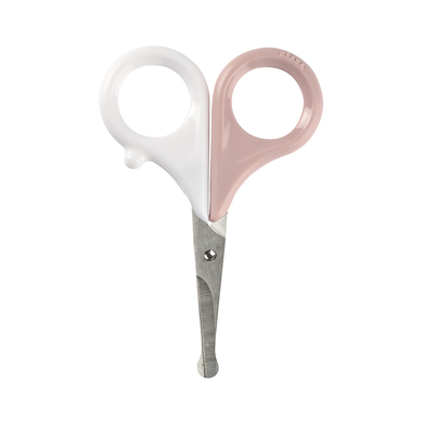 BEABA Ciseaux à ongles enfant inox rose