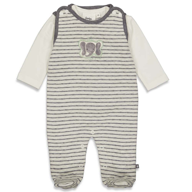 Feetje romper 2-piece Hi Elephant Off white