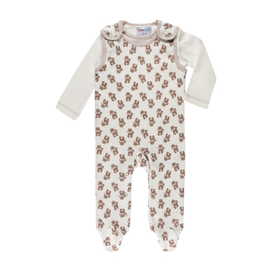 pink or blue Grenouillère et t-shirt enfant Squirrel blanc