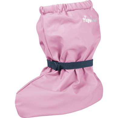 Playshoes Chaussons de pluie avec doublure en polaire rose