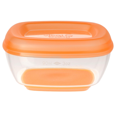 Image of vital baby Freezer ciotole mini da 4 mesi 90 ml, 4 pezzi in orange059