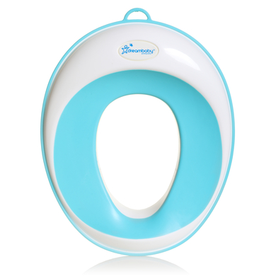 Levně Dream baby ® WC sedátko se štíhlými konturami v barvě aqua/bílá