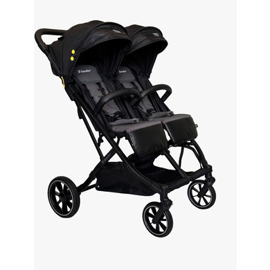X-lander Geschwisterwagen X-Double Double Black