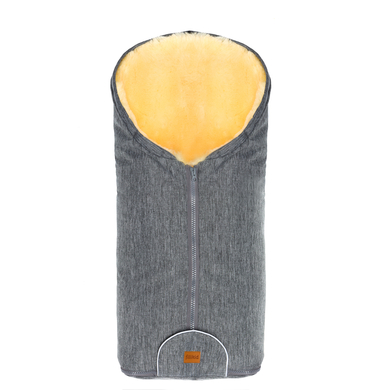 fillikid Chancelière pour cosy hiver Pamir agneau mélange gris clair