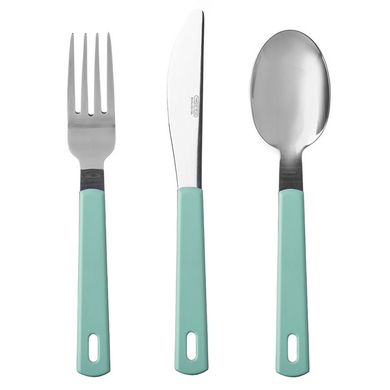 MEPAL Juego de cubiertos de 3 piezas - Nordic Green